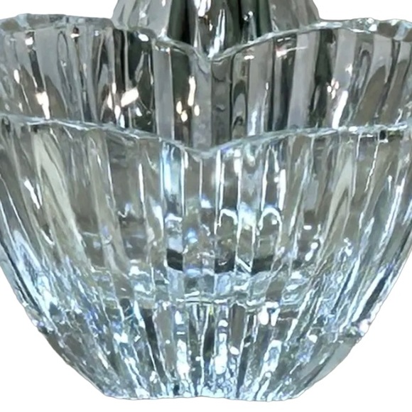 Mikasa Heavy Crystal 6” Lydia Tulip Bowl w/ Tag - Picture 2 of 8